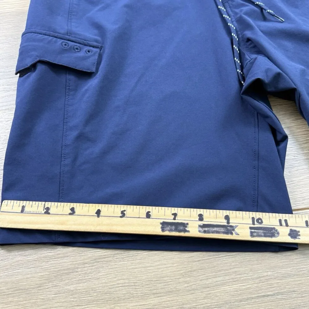 Columbia Shorts Men 34x9 PFG Terminal Tackle Board Shorts Fishing Beach Blue